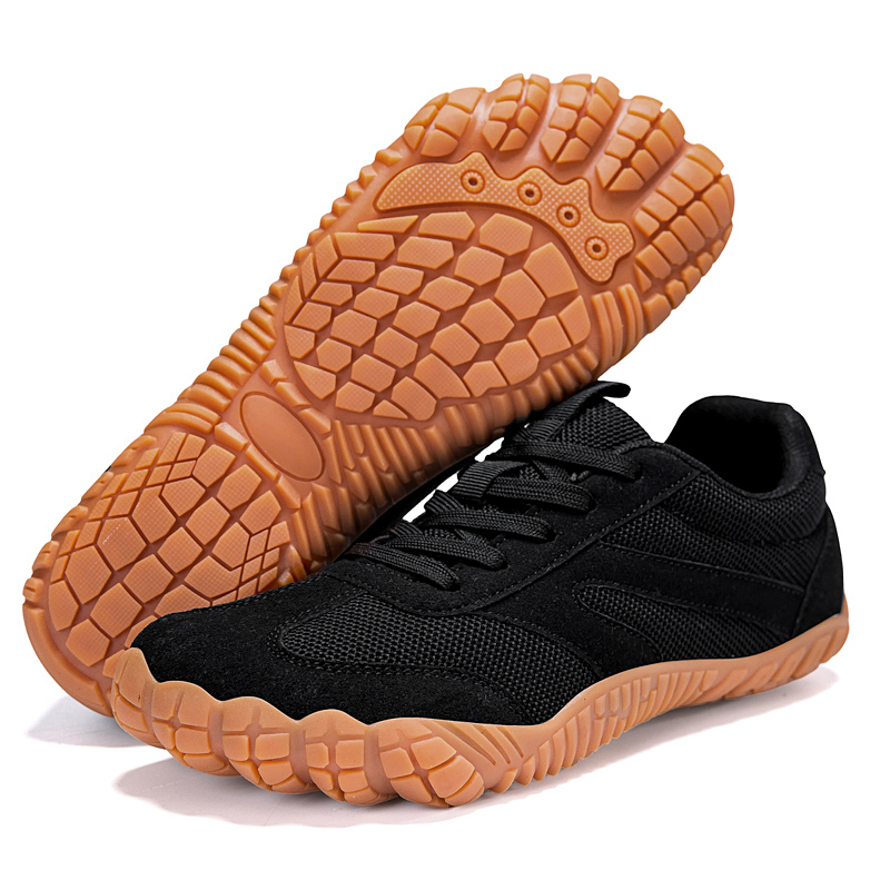 Wide Toe Box Running Sneakers - أحذية بدون كعب للرجال والنساء، بتصميم
