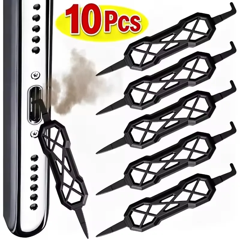 Heels - 1/10 قطع، أداة تنظيف منفذ الشحن