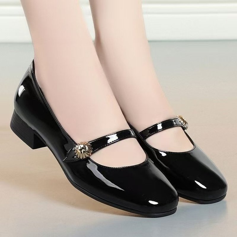 Women'S Shoes - أحذية ماري جين الكلاسيكية للنساء، مصنوعة