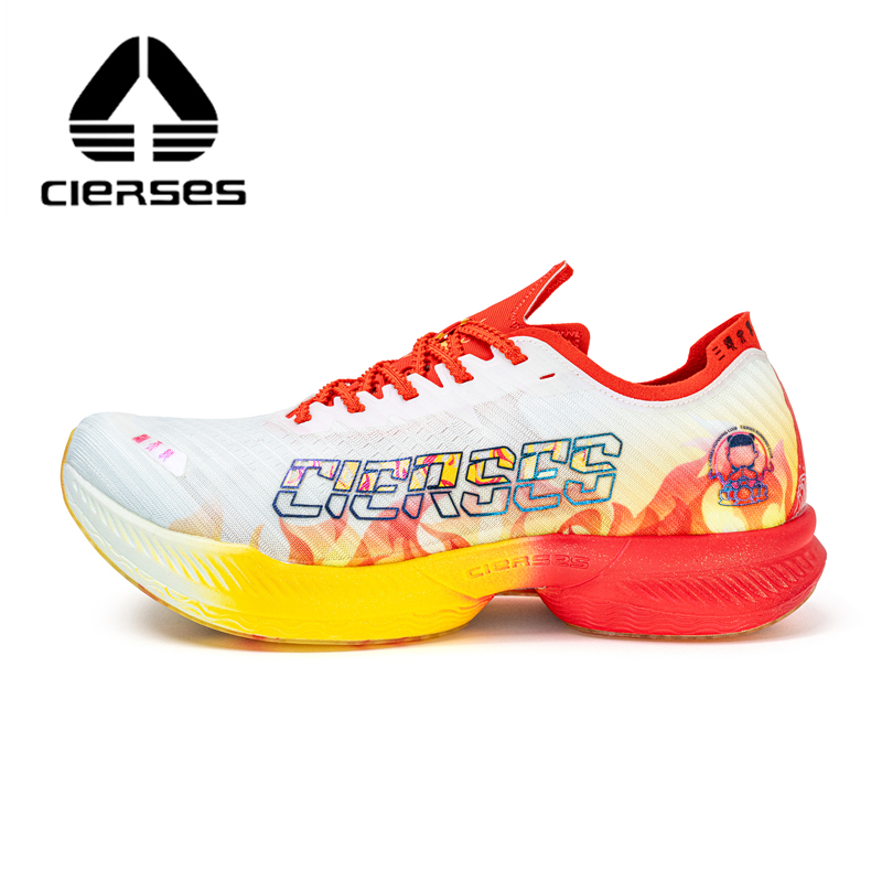 Reflective Night Running Shoes - CIERSES NEZHA ماراثون الرجال احذية الجري