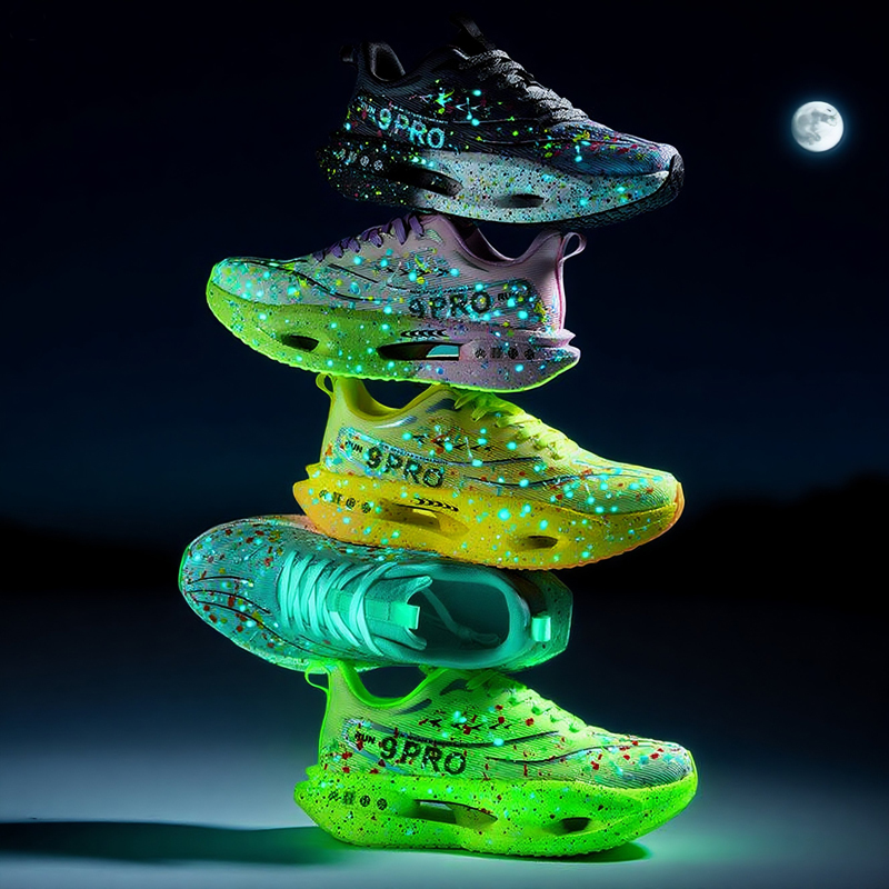 جديد لينة وحيد توسيد الرجال اح - مراجعة Reflective Night Running Shoes وسعره