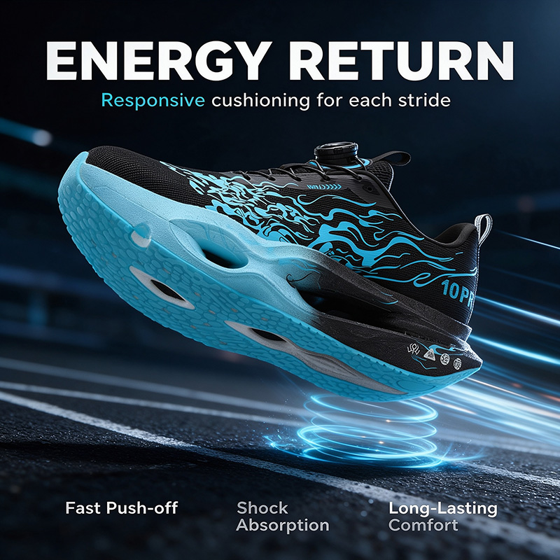 أحذية رياضية للرجال مصنوعة من  - مراجعة Carbon Plate Marathon Racing Shoes وسعره