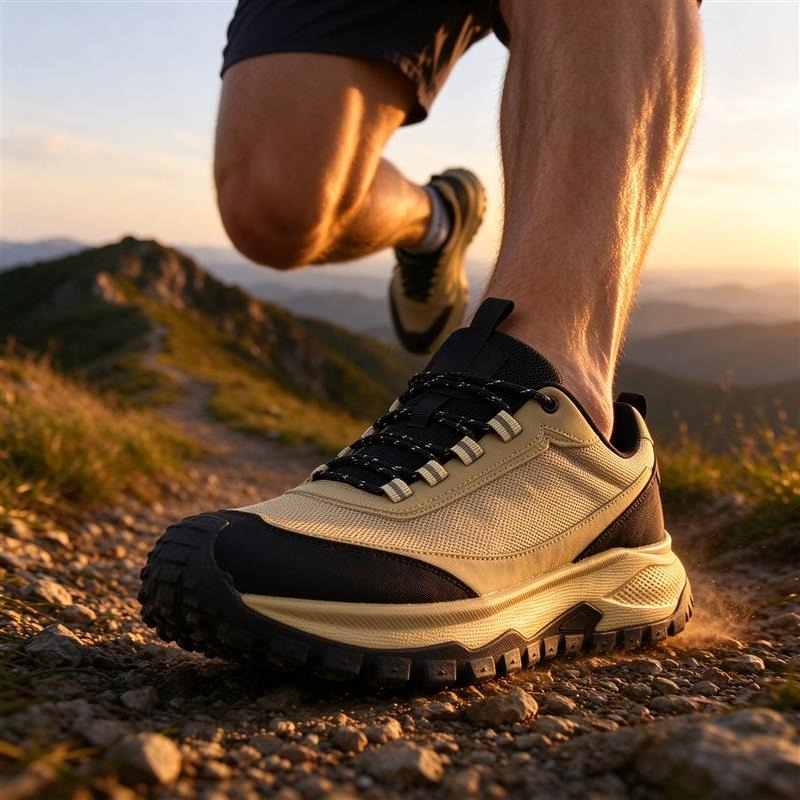 أحذية رياضية فاخرة جديدة للرجا - مراجعة Anti Slip Trail Running Sneakers وسعره