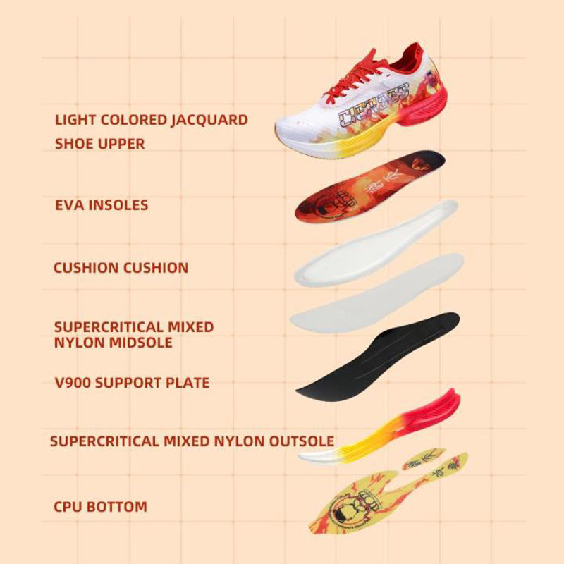 CIERSES NEZHA ماراثون الرجال ا - مراجعة Reflective Night Running Shoes وسعره