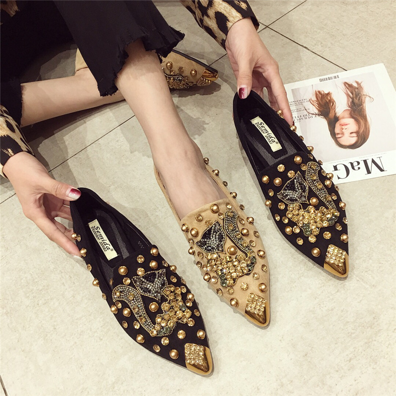 أحذية نسائية مسطحة كاجوال متعد - مراجعة Sandals وسعره